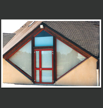 Store &agrave; bandes verticales